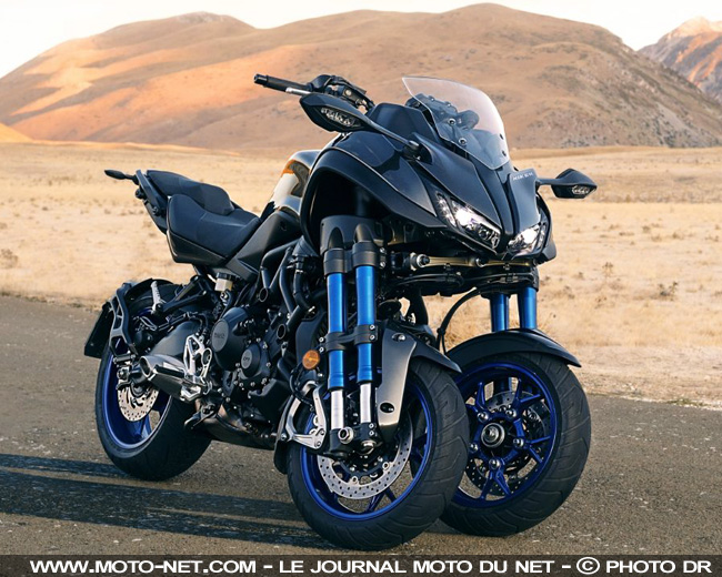 Yamaha s'offre les trois-roues Brudeli Tech 625L et 654L
