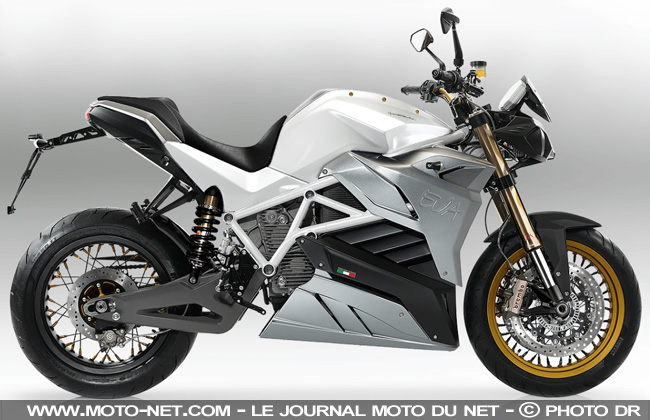 Les motos électriques Energica Ego et Eva commercialisées en France