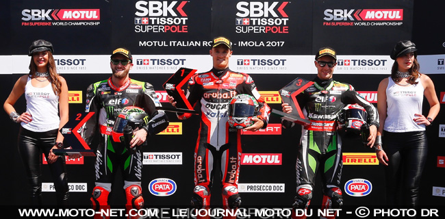 Superpole Imola : Davies en pole position chez Ducati