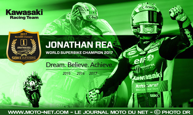 WSBK France (1) : troisième titre mondial arrosé pour Jonathan Rea 