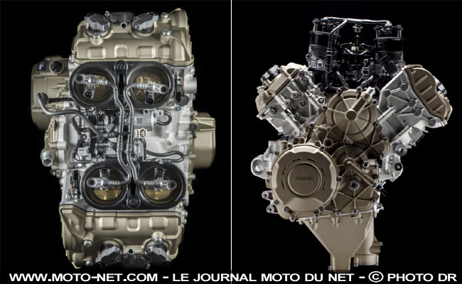 Le nouveau moteur V4 Ducati développe plus de 210 ch !