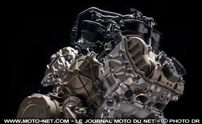 Le nouveau moteur V4 Ducati développe plus de 210 ch !