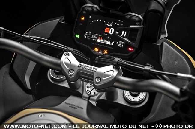 La Ducati Multistrada 1260 Enduro 2019 passe au Testastretta DVT 1262