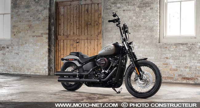 Coup de jeune pour les customs Softail de Harley-Davidson en 2018