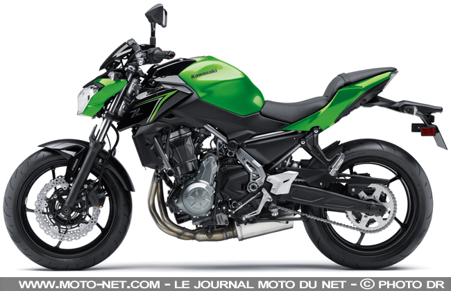 Kawasaki 2018 : nouveaux coloris sur les Z560 et Ninja 650