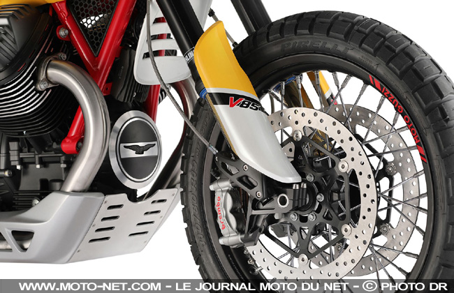 Concept V85 : Moto Guzzi dévoile un trail et son nouveau V-twin 850 Concept V85 : Moto Guzzi dévoile un trail et son nouveau twin 850