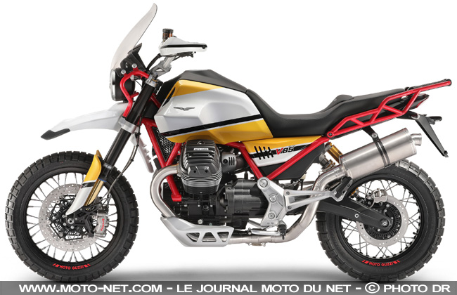 Concept V85 : Moto Guzzi dévoile un trail et son nouveau V-twin 850 Concept V85 : Moto Guzzi dévoile un trail et son nouveau twin 850