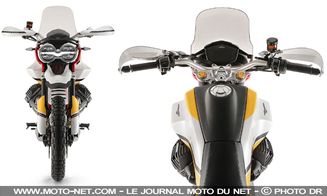 Concept V85 : Moto Guzzi dévoile un trail et son nouveau V-twin 850 Concept V85 : Moto Guzzi dévoile un trail et son nouveau twin 850