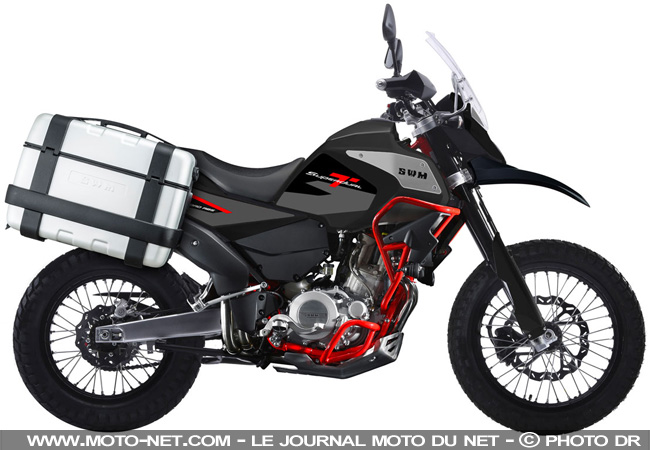 L'inédite moto trail Super Dual T 650 de SWM débarque en France