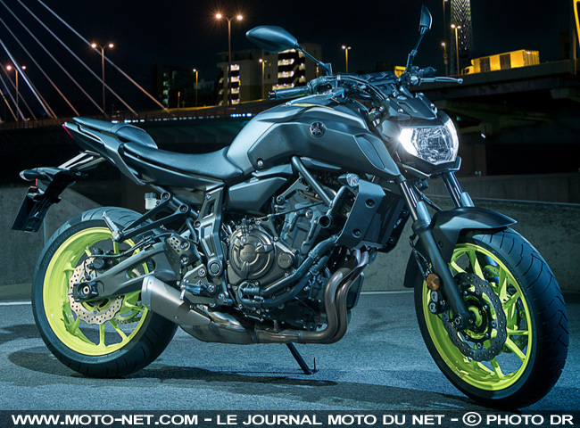 Yamaha MT-07 2018 : la MT-07 deuxième génération