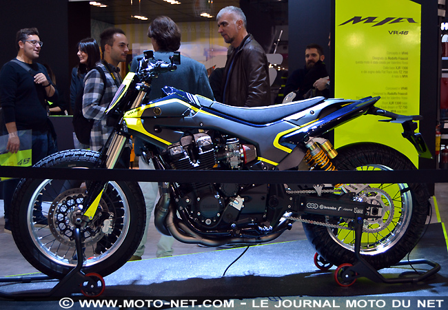 Yamaha Mya : la moto de Flat-Track préparée pour Valentino Rossi !