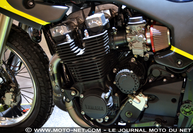 Yamaha Mya : la moto de Flat-Track préparée pour Valentino Rossi !