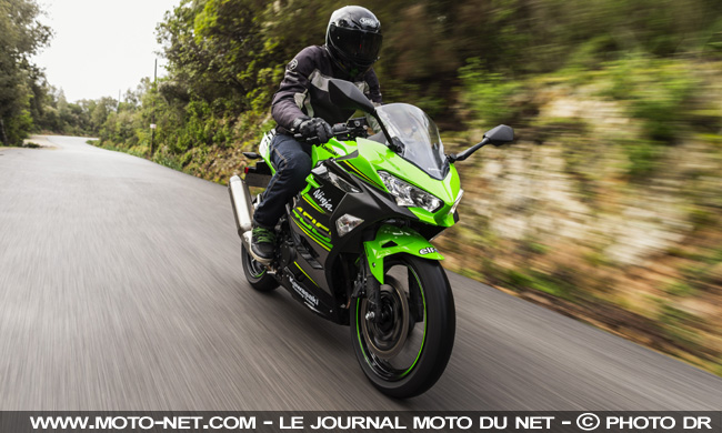 Quelle moto A2 choisir chez Kawasaki ? Z900 70 kW, Ninja 400 et compagnie