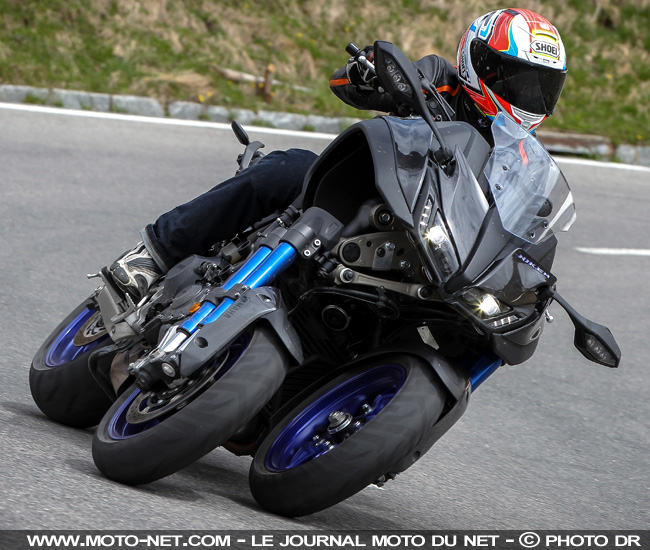  Essai Yamaha Niken : essayer la moto trois-roues, c'est la dompter