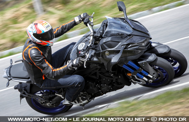  Essai Yamaha Niken : essayer la moto trois-roues, c'est la dompter