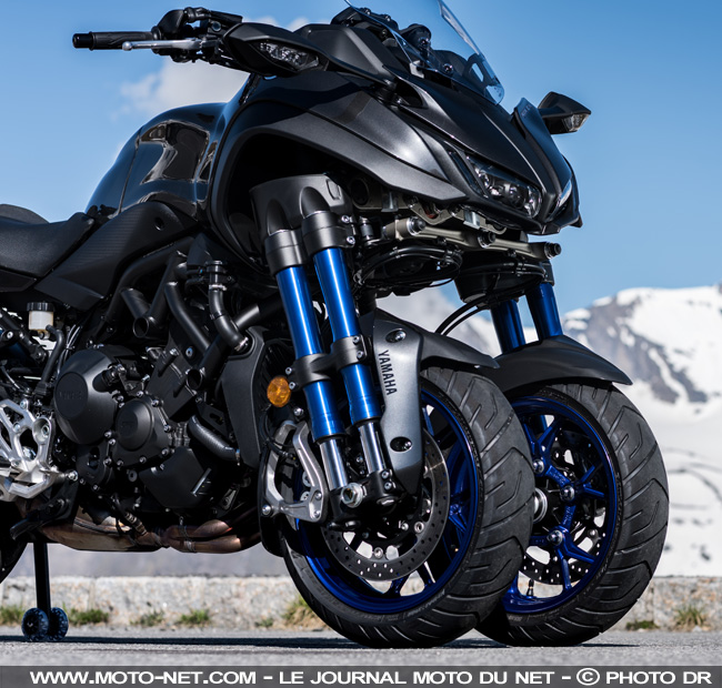  Essai Yamaha Niken : essayer la moto trois-roues, c'est la dompter