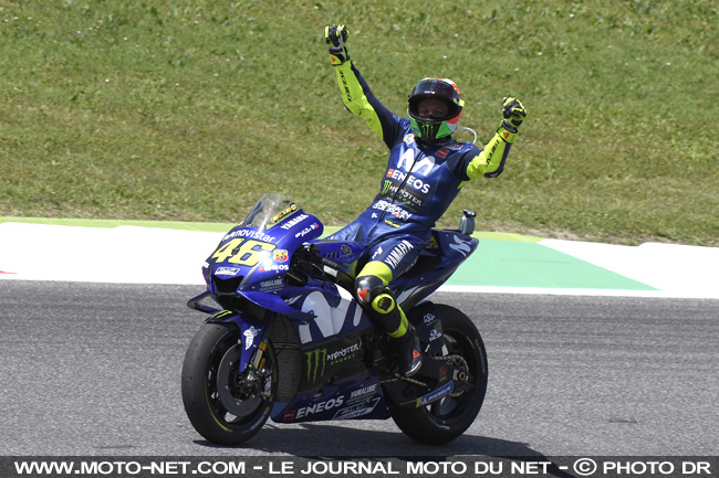 GP de Catalogne : Rossi estime que le nouveau revêtement profite aux Yamaha