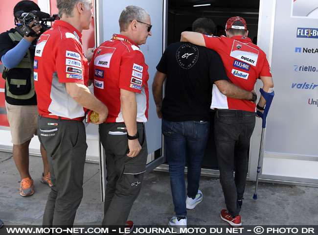 GP de Thaïlande - Lorenzo (forfait) : C'est sympa de voir que Viñales et Rossi sont de retour