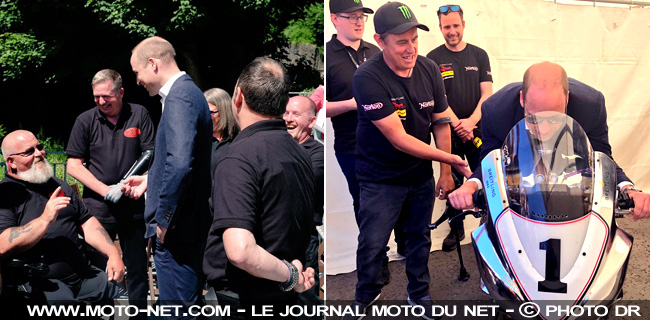  Prince William au TT 2018 : le duc de Cambridge, branché moto