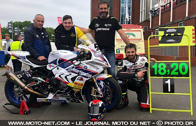 Michael Dunlop remporte les premières course Superbike et Supersport du Tourist Trophy 2018