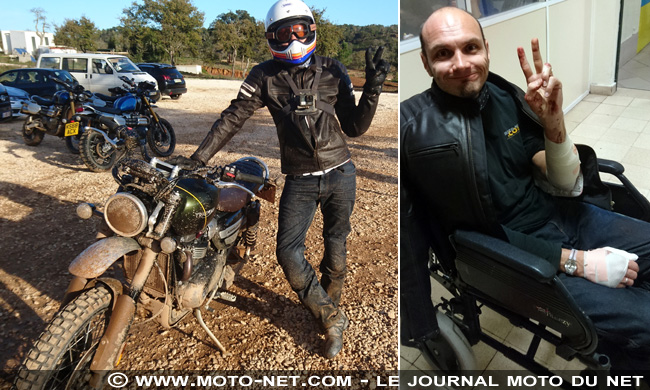 Chute à moto : quand Moto-Net.Com s'offrait une bûche pour Noël