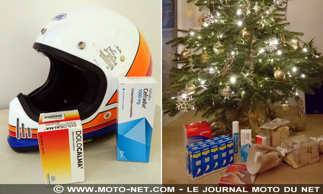 Chute à moto : quand Moto-Net.Com s'offrait une bûche pour Noël