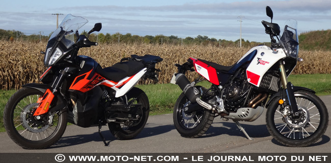  Duel 790 Adventure Vs Ténéré 700 : Moto-Net.Com prend les paris, d'accord ? 