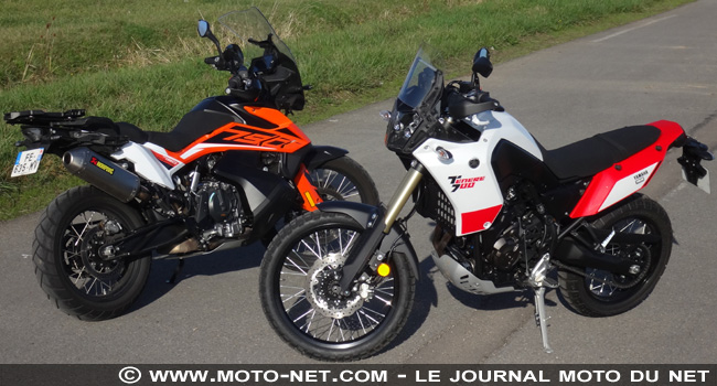  Duel 790 Adventure Vs Ténéré 700 : Moto-Net.Com prend les paris, d'accord ? 