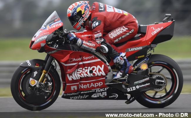 Andrea Dovizioso, Ducati (3ème en qualifs et 3ème en course)