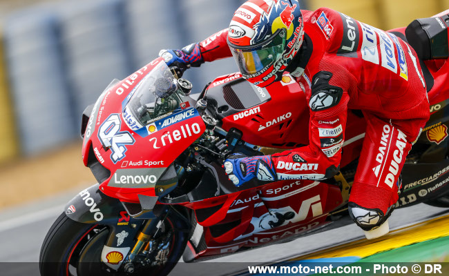 Andrea Dovizioso, Ducati officielle n°4 (et 2ème en course)