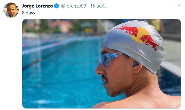 Lorenzo compte les jours jusqu'au GP de Grande-Bretagne...