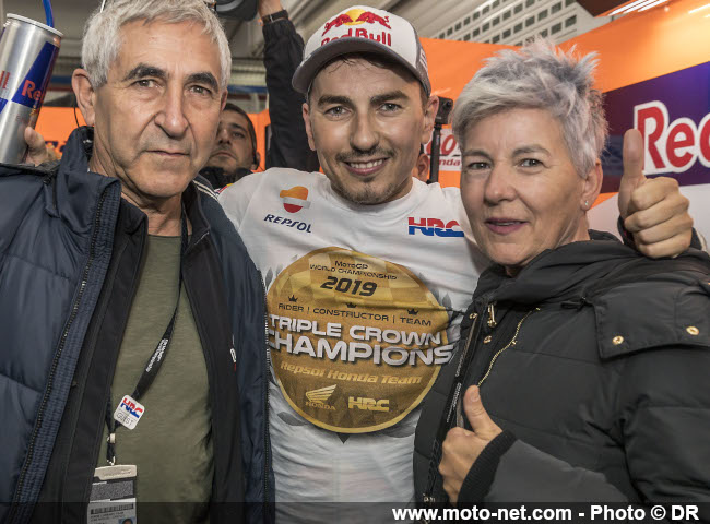 Jorge Lorenzo, Honda officielle n°99 (16ème en qualifs, 13ème en course, 19ème au championnat et désormais retraité)