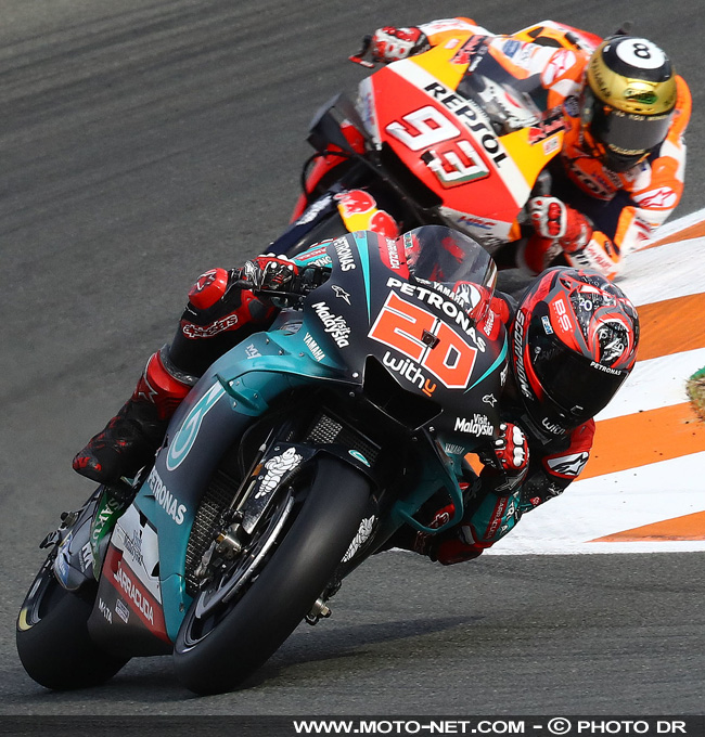  Quartararo boucle à Valence une première saison MotoGP très prometteuse2019