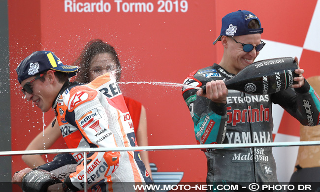 Quartararo boucle à Valence une première saison MotoGP très prometteuse2019