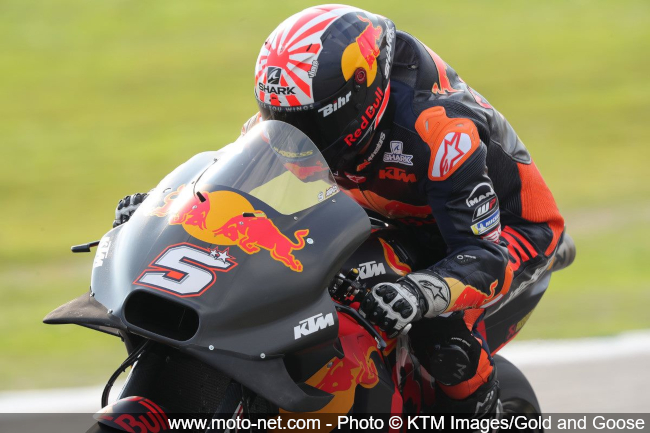 Johann Zarco ne s'attendait pas à de tels progrès sur sa KTM