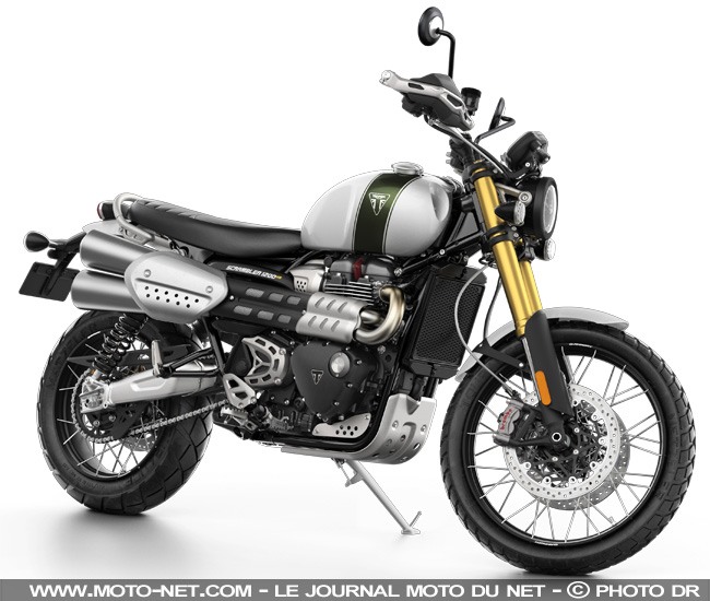  Triumph Scrambler 1200 XC et XE : une moto peut en cacher une autre