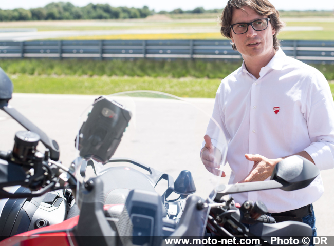 Pierluigi Zampieri, responsable de l'innovation des véhicules chez Ducati