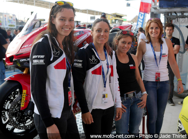 Yamaha n°19 Girls Racing Team (30ème scratch, 15ème en Superstock)