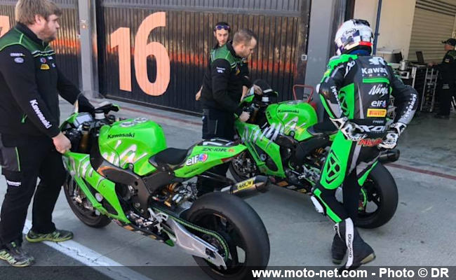 Le team Kawasaki SRC confiant pour les 24 Heures Motos 2019