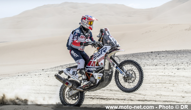 Julien Toniutti s'accroche pour finir son premier Dakar !