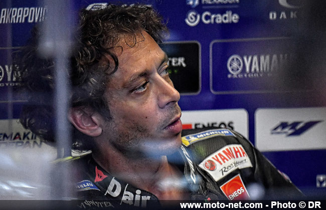 Valentino Rossi, Yamaha officielle n°46 (5ème en course et au championnat) : il faut prier quelqu'un