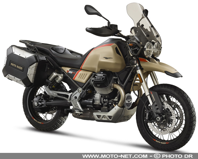  Moto Guzzi V85 TT Travel : la grande évasion, version italienne 