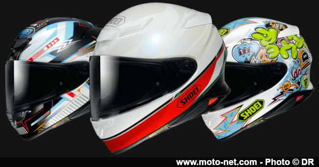  Shoei et les Marquez dévoilent le nouveau casque intégral sportif NXR2