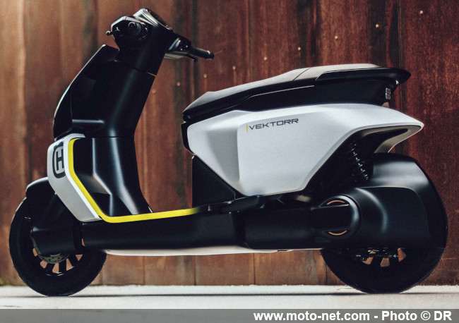  Concepts E-Pilen et Vektorr : la moto et le scooter électriques de Husqvarna