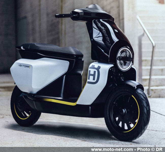  Concepts E-Pilen et Vektorr : la moto et le scooter électriques de Husqvarna