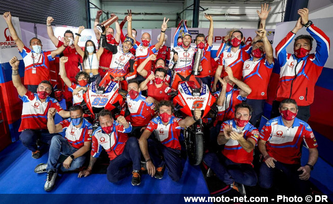  MotoGP 2022 : Zarco et Martin jouent les prolongations chez Ducati Pramac