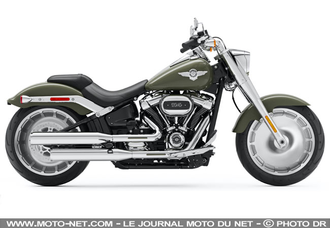 harley-davidson dévoile ses nouvelles motos 2021 - nouveautes harley fat boy - Harley-Davidson dévoile ses nouvelles motos 2021