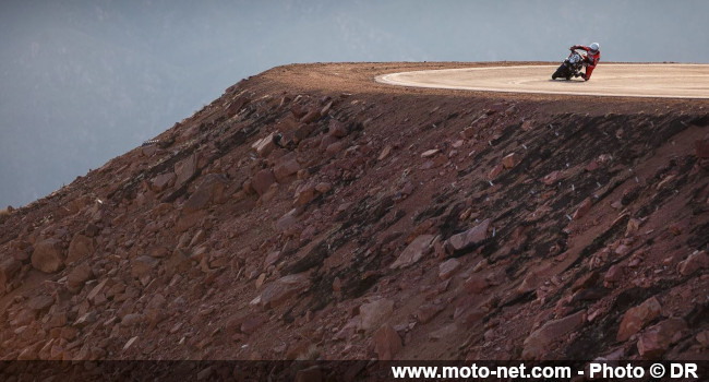  Les motos de nouveau interdites sur le vertigineux tracé de Pikes Peak