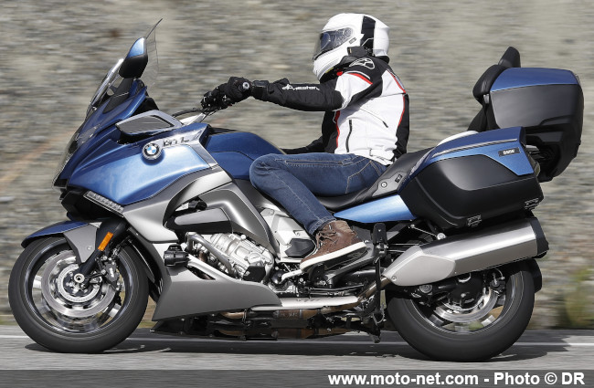 Essai K1600GT, GTL, Bagger, Grand America : la 4K du touring moto selon BMW