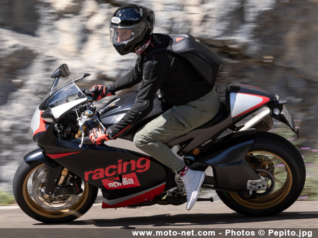 Prépa moto RS/V4 : une Aprilia RSV4 rend hommage à la RS250